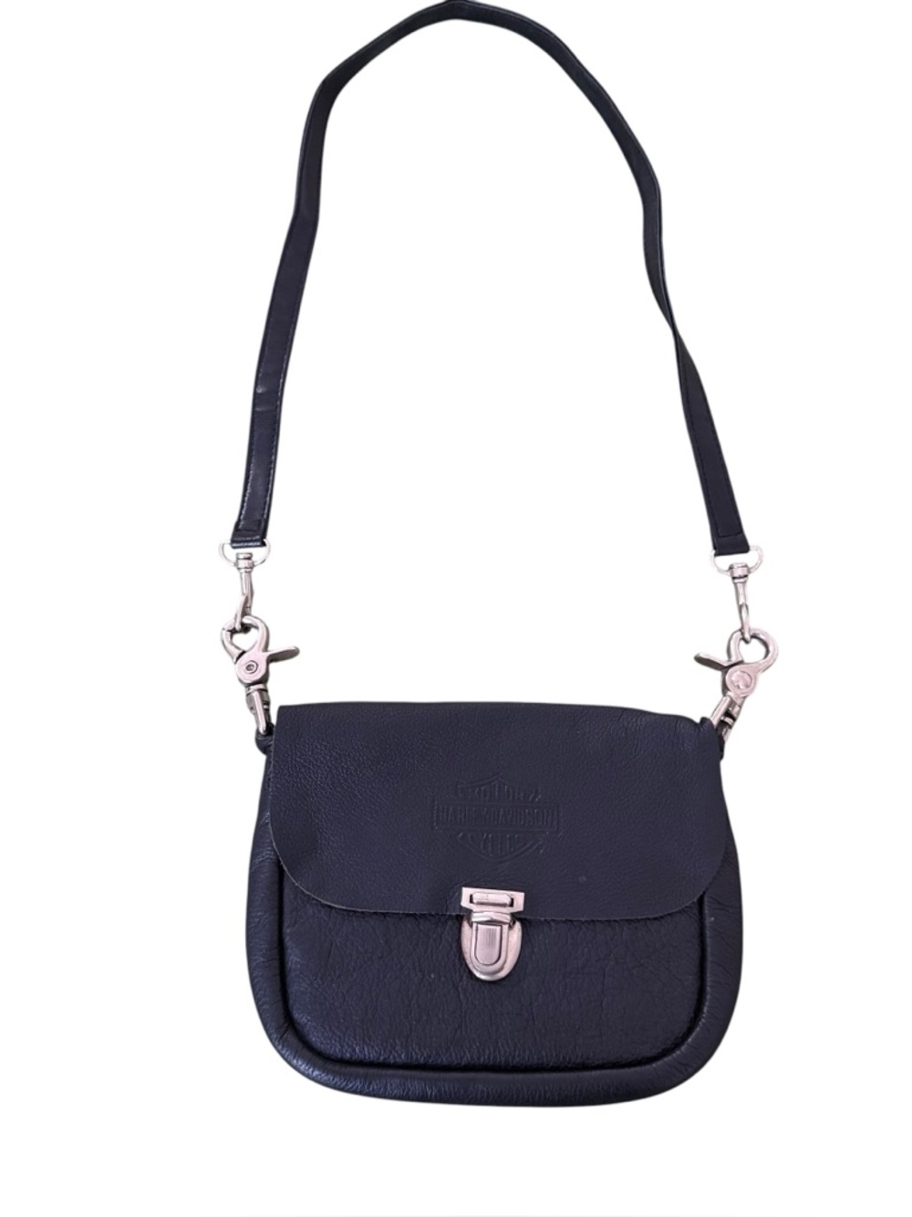 Vintage Harley-Davidson Leather Crossbody / Hip Bag